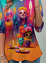 Casual Loose Halloween Crew Neck T-Shirt