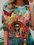 Casual Loose Crew Neck T-Shirt