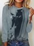 Jersey Casual Crew Neck T-Shirt