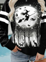 Halloween Casual Loose Crew Neck Sweatshirt