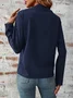 Loose Plain Others Casual Jacket