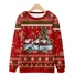 Santa Claus Christmas hat Gnome Crew Neck Casual Loose Sweatshirt