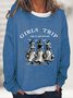 Casual Halloween Sweatshirt