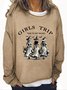 Casual Halloween Sweatshirt