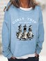 Casual Halloween Sweatshirt