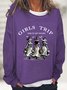 Casual Halloween Sweatshirt