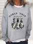 Casual Halloween Sweatshirt
