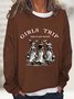 Casual Halloween Sweatshirt