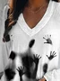 Abstract halloween ghost Abstract T-Shirt