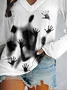 Abstract halloween ghost Abstract T-Shirt