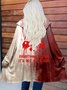 Casual Hoodie Halloween Kimono