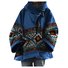 Casual Hoodie Ethnic Jacket