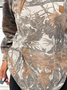 Asymmetrical Abstract Casual Loose Sweatshirt