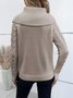 Turtleneck Casual Loose Yarn/Wool Yarn Sweater