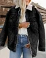 Casual Loose Shawl Collar Padded Jacket