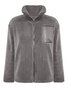 Loose Plain Lambswool Simple Jacket