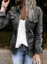 Striped Others Casual Jacket