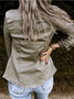 Striped Others Casual Jacket