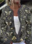 Bee flower button cardigan