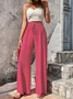 Casual Plain Loose Pants