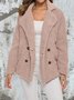 Buckle Loose Casual Jacket