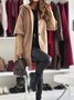 Lapel Collar Casual Coat