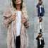Plain Hoodie Casual Loose Leather & Faux Leather