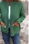 Shawl Collar Casual Jacket