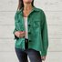 Casual Shawl Collar Plain Jacket