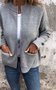 Shawl Collar Casual Jacket