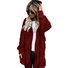 Plain Hoodie Casual Loose Leather & Faux Leather