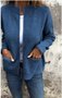 Shawl Collar Casual Jacket