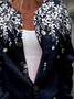 Crew Neck Loose Casual Jacket