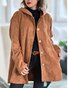 Vintage Plain Hoodie Jacket