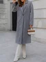 Casual Plain Loose Jacket