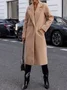 Casual Plain Loose Jacket