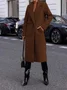 Casual Plain Loose Jacket