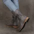 Plain Suede Autumn Riding Boots