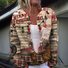 Loose Casual Crew Neck Jacket
