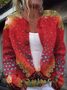 Loose Casual Ethnic Jacket