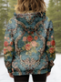 Regular Fit Hoodie Casual Padded Jacket