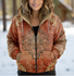 Nationality/Ethnic Casual Padded Jacket