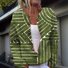 Geometric Casual Loose Jacket