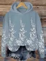Hoodie Loose Casual Animal Sweatshirt