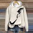 Hoodie Animal Casual Loose Sweatshirt