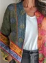 Geometric Boho Cardigan
