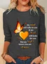 My Mind Still Talks To You My Heart Still Looks For You But My Soul Knows You Are At Peace Casual Long Sleeve Shirt