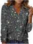 Casual Loose V-Neck T-Shirt