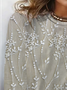 Women's Floral Casual Print T-Shirt