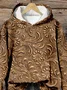 Vintage Loose 3D Printing Hoodie Hoodie